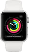 Apple  Watch Series 3 - 16GB - GPS - 38mm - Silver - Aluminum - White - Sport Band - Rubber - Premium