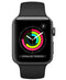 Apple Watch Series 3 Aluminium 42mm (GPS) Black Sport Band - 8GB - Space Grey - Good